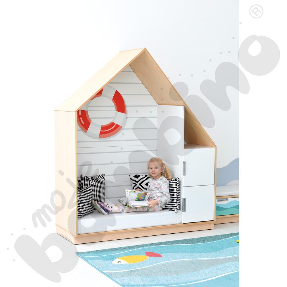 Quadro - zestaw Morze 90 st., cichy domyk, skrzynia klon jasny