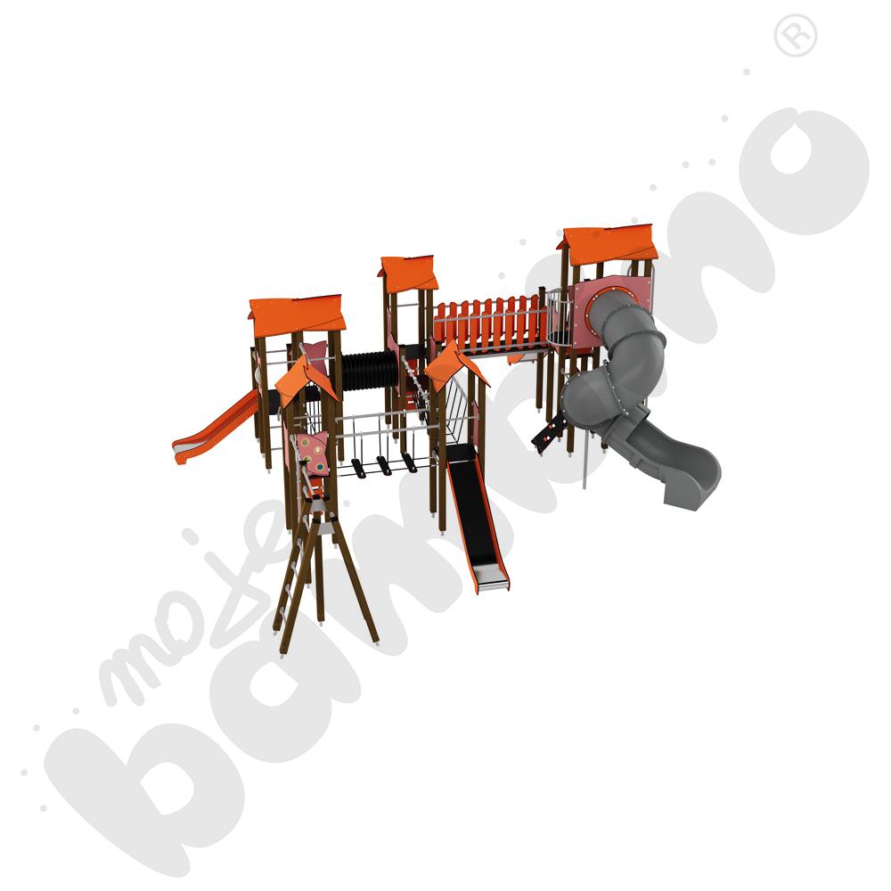 Zestaw Urbi 15, słupy drewniane A