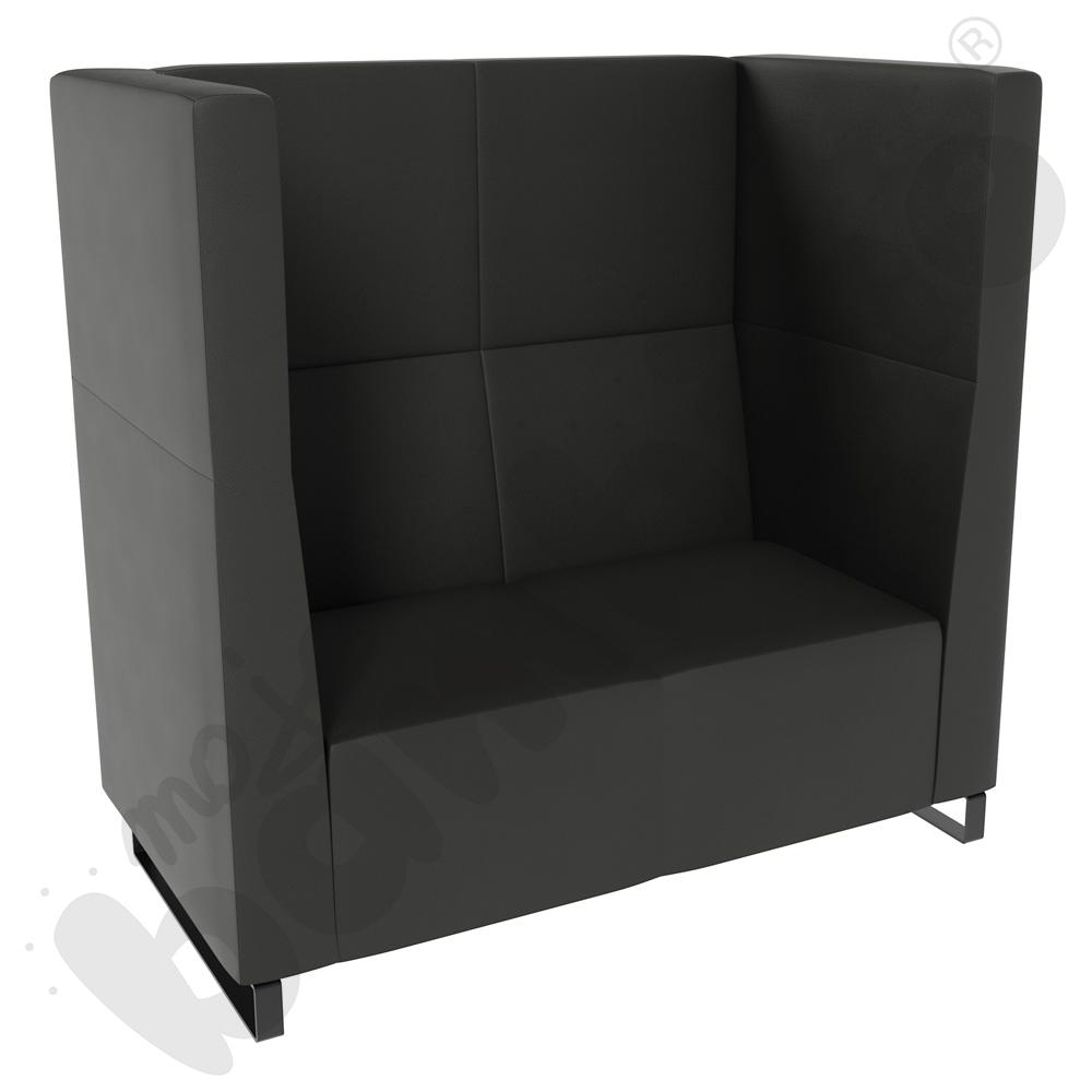 Sofa Universum 2-os. wys. 133 cm, 2 boki średnie, tkanina MT01