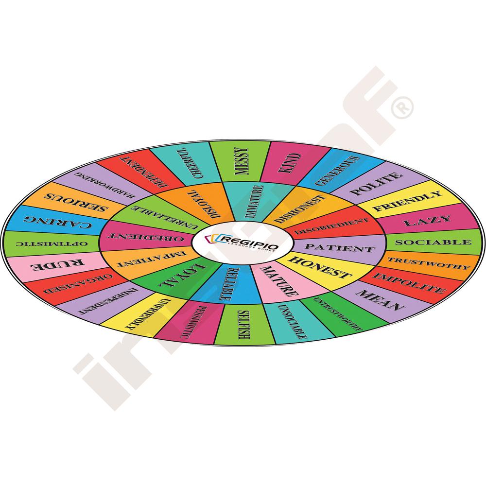 Outdoor Game Brainy Steps - anglická ruletka 