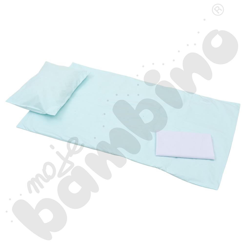 Komplet pościeli przedszkolnej - miętowej