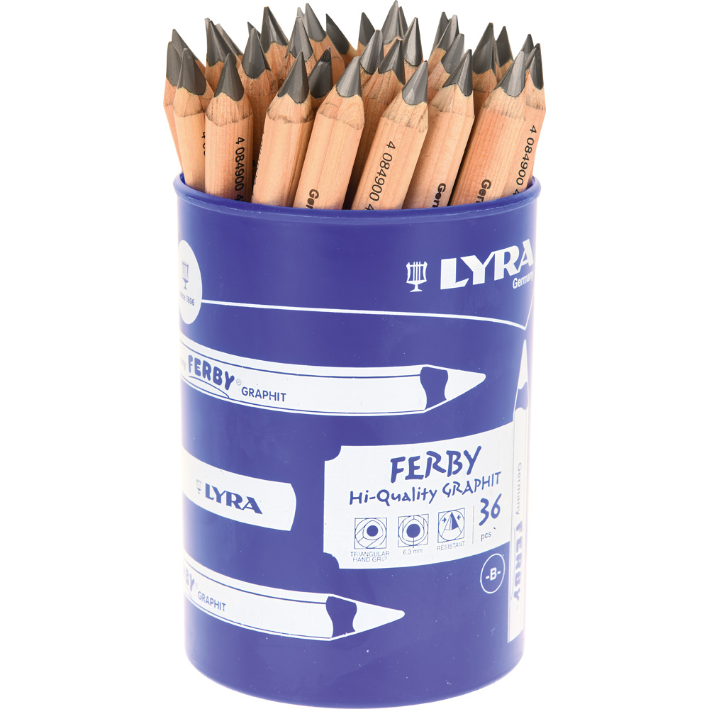 Trojhranné ceruzky Lyra Ferby, 36 ks