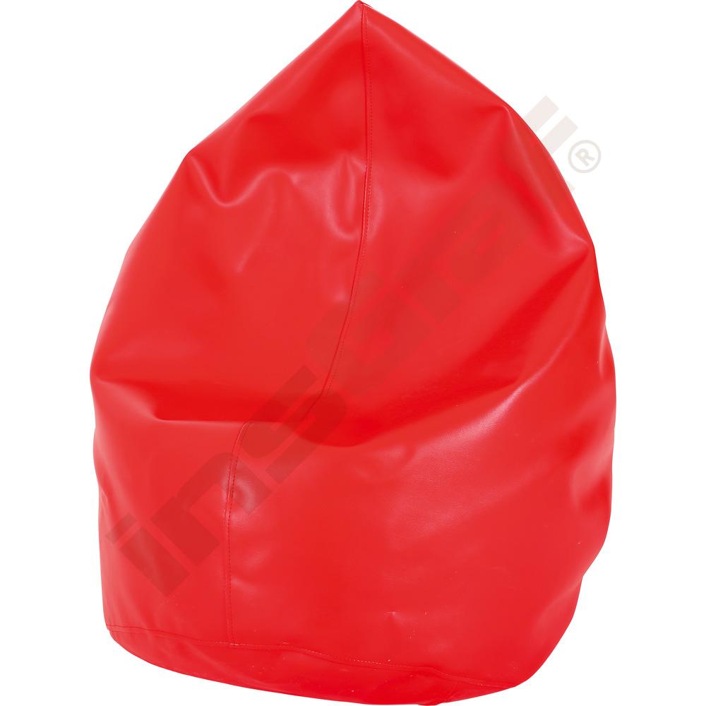 Mini sedací vak červený 