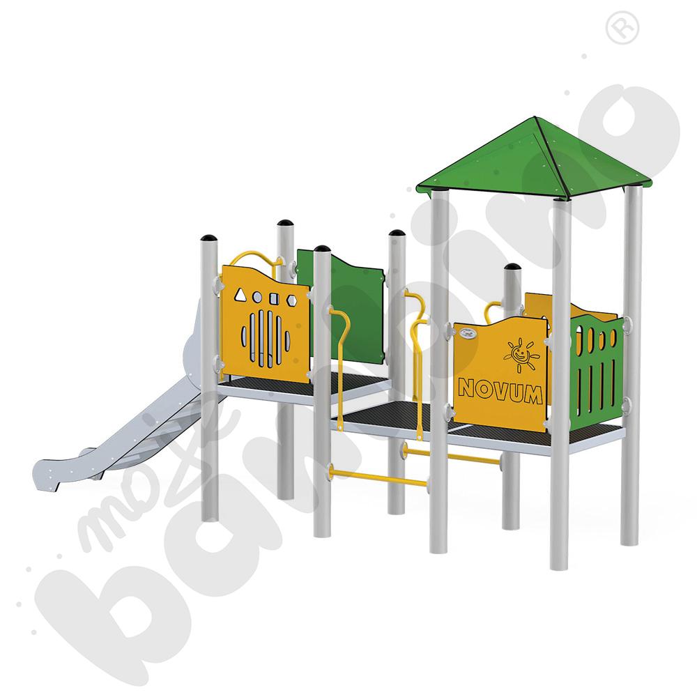 Orbis - wieża 3, metalowe słupy