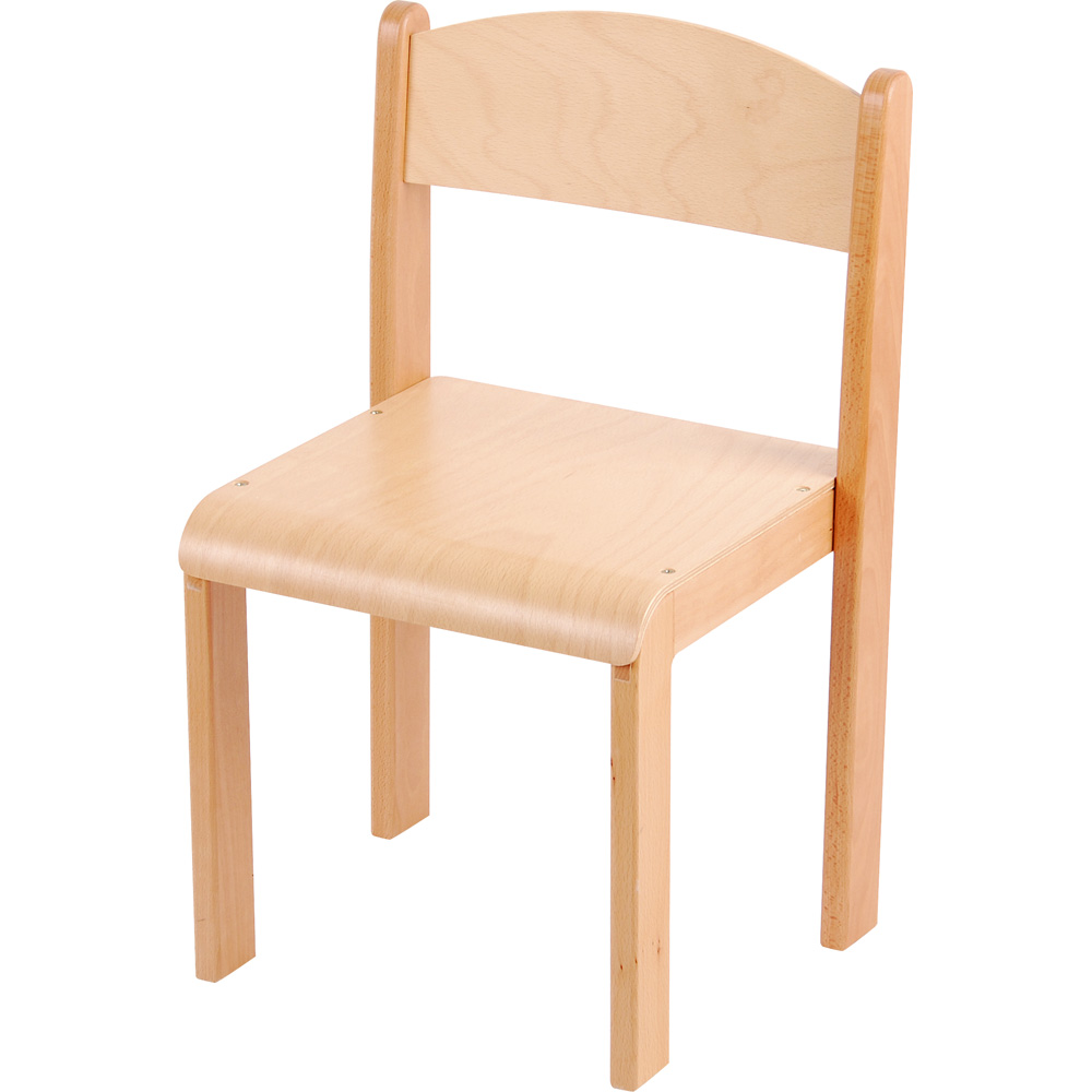 Stolička Tender veľ. 3, výška 35 cm - k stolom 59 cm - filcové koncovky
