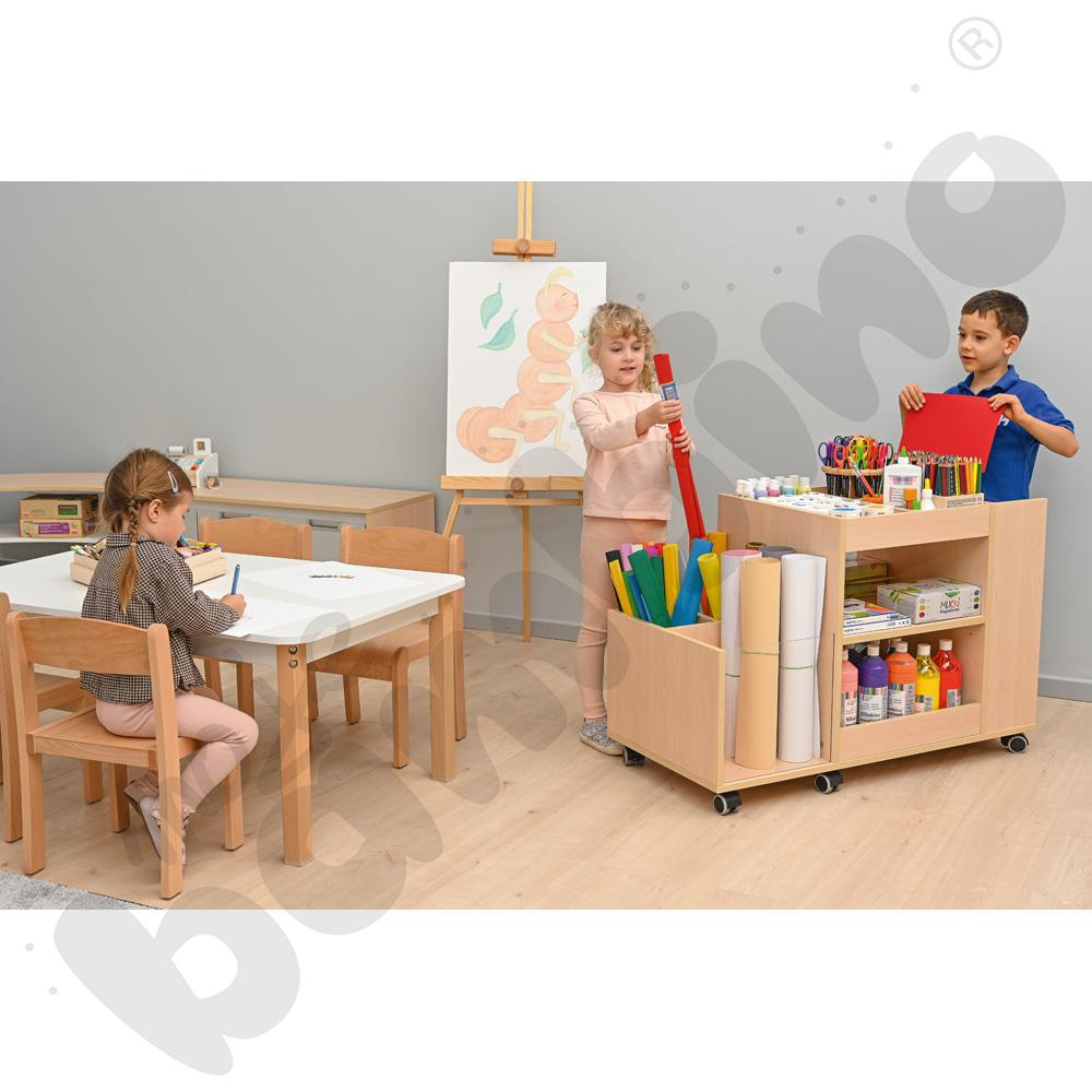 Szafka plastyczna niska