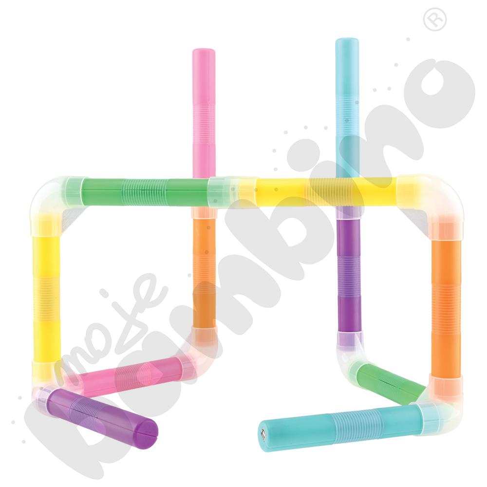 Zestaw łączników do świecących cylindrów, zestaw 18 szt. 