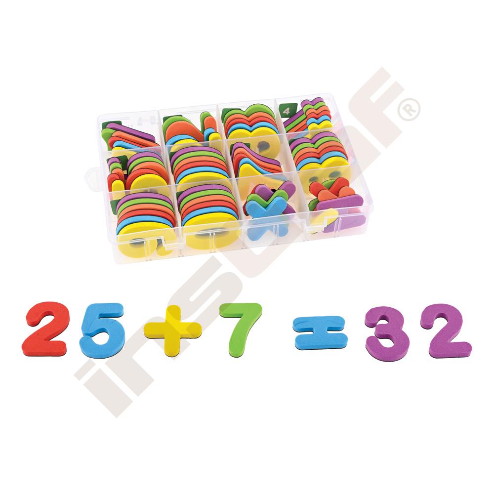 Magnetické číslice a matematické znaky 