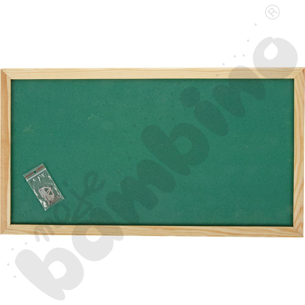 Tablica korkowa 100 x 200 cm - zielona