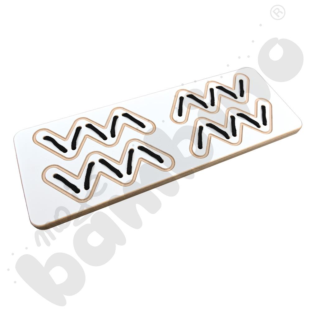 Ścieżki sensoryczne Good Wood - białe - MED