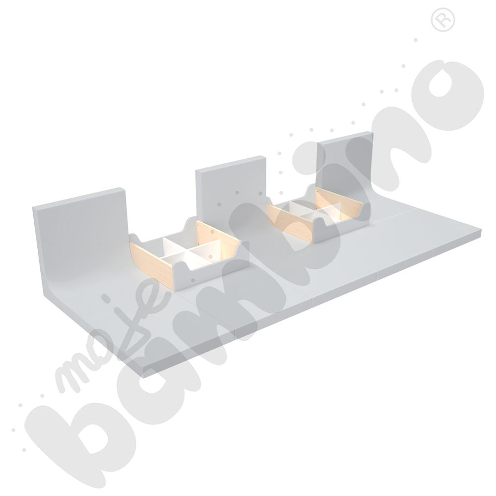 Quadro - zestaw 225,  pojemnik klon jasny