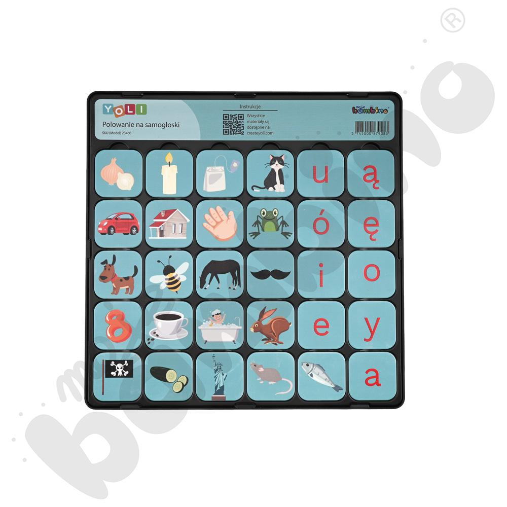 YOLI - tafelki Polowanie na samogłoski