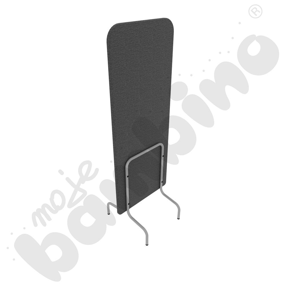 Parawan Versa 60x170 cm z plastikowymi stopkami, stelaż jasnoszary, tkanina RO40