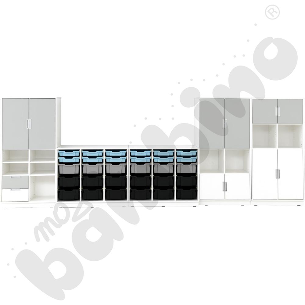 Quadro - zestaw 177, 90 st., biała skrzynia