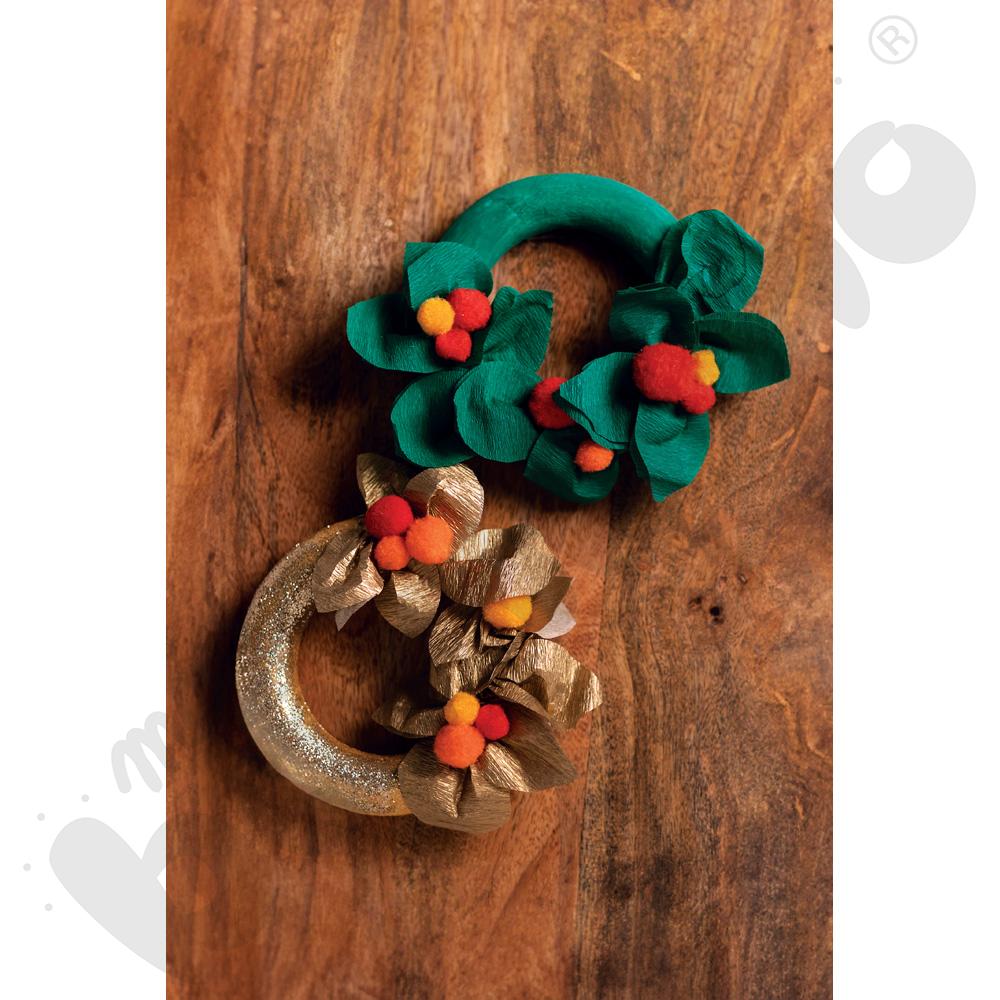 Obręcze styropianowe, śr. 12,5 cm, 17 szt.