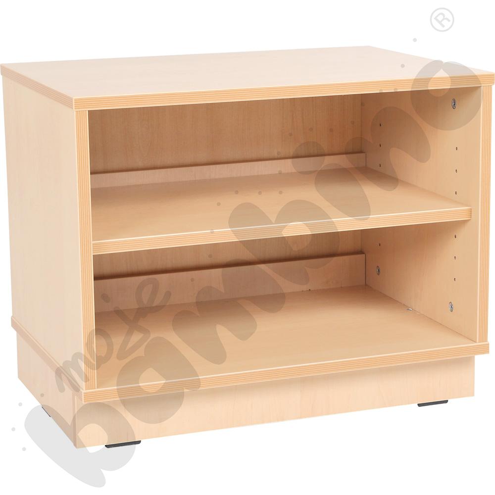   Szafka Flexi-TJ M wąska na cokole, klon jasny  