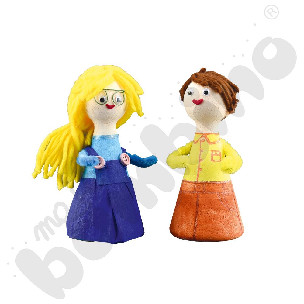 Figurki styropianowe, wys. 15 cm, 8 szt.