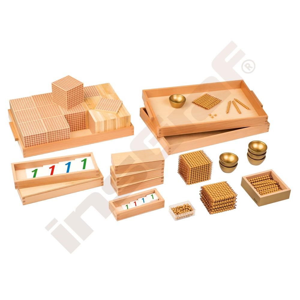 Zlatý Montessori materiál - kompletní sada 