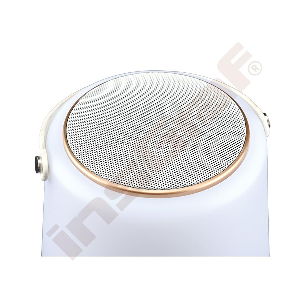 Přenosná LED lampička s reproduktorem