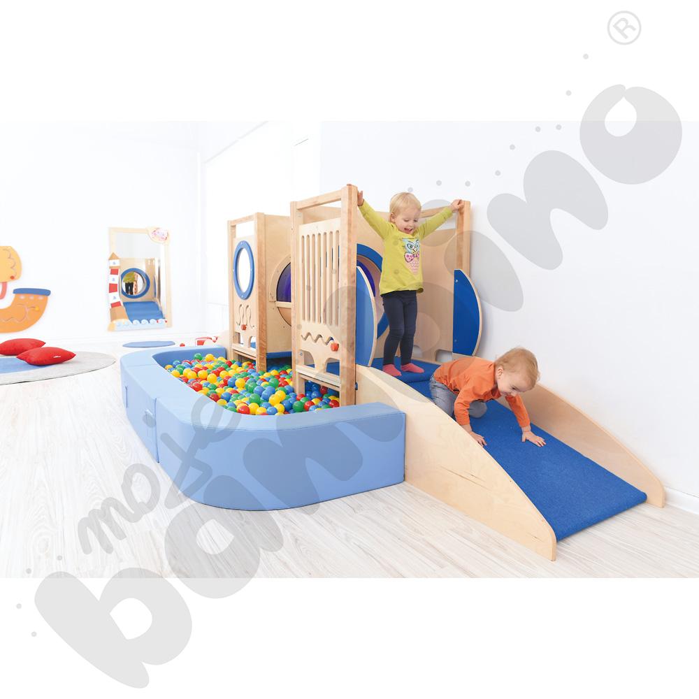 Kącik zabaw Łódź podwodna z basenem