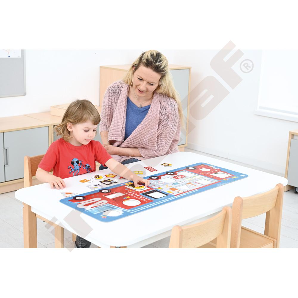 Puzzle s otvorem Hasiči 