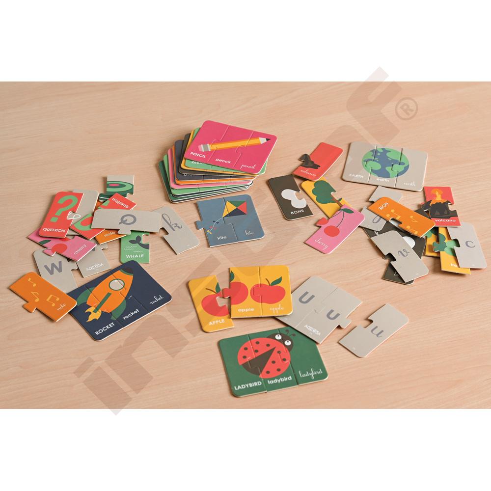 LOGI miniBot - abecední puzzle - anglickojazyčná verze