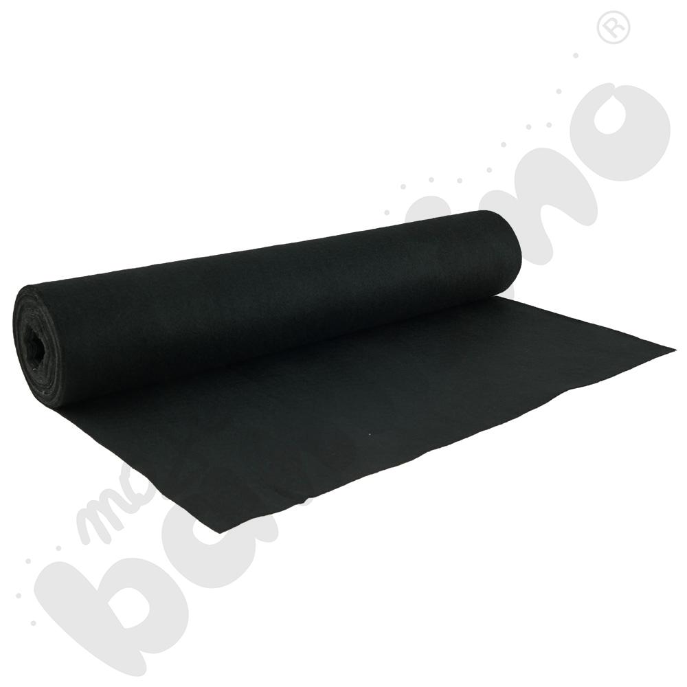 Filc w rolce czarny, 5 m x 45 cm