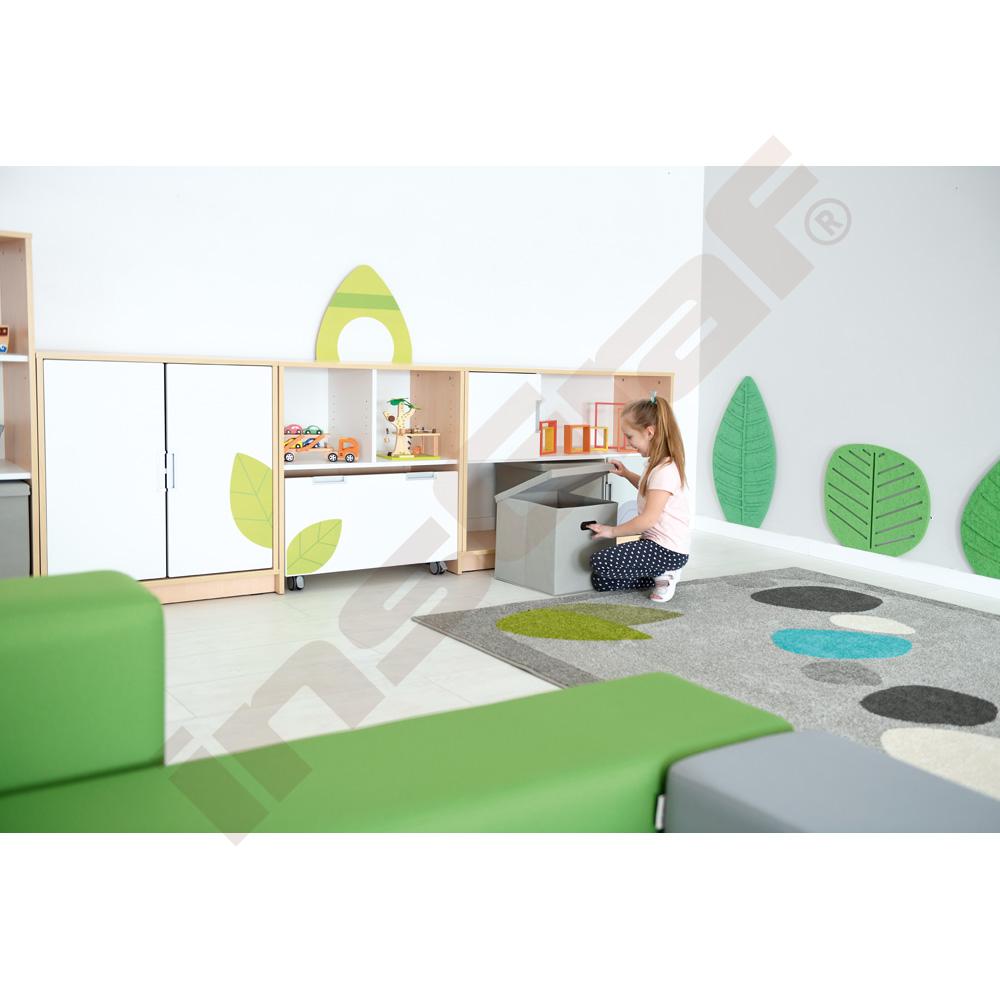 Quadro - zostava Flóra 90 st., tiché zatváranie, korpus javor