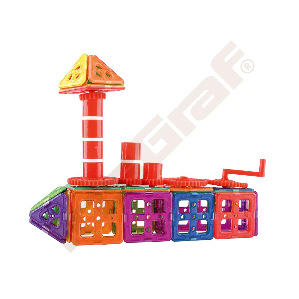 Magnetické kocky MAG-PIECE, 62 dielov