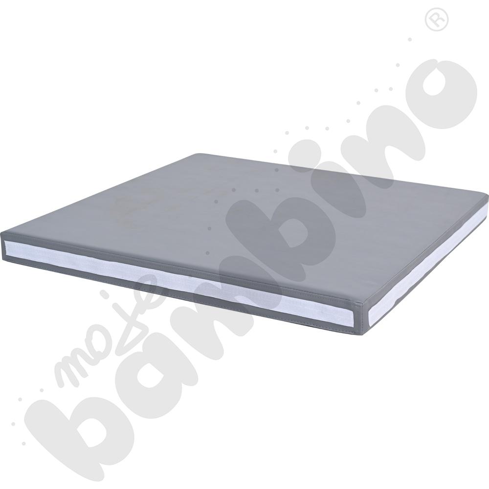 Materac kwadrat szary do kojca Siessta - MED