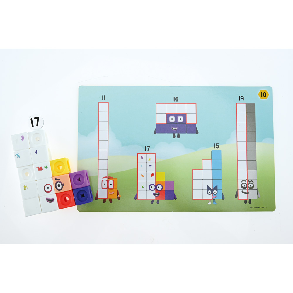 Matematické kocky s kartami úloh 11-20