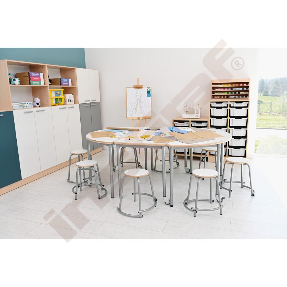 Taburet Flexi vel. 6, s podpěrkami pro nohy 3-5