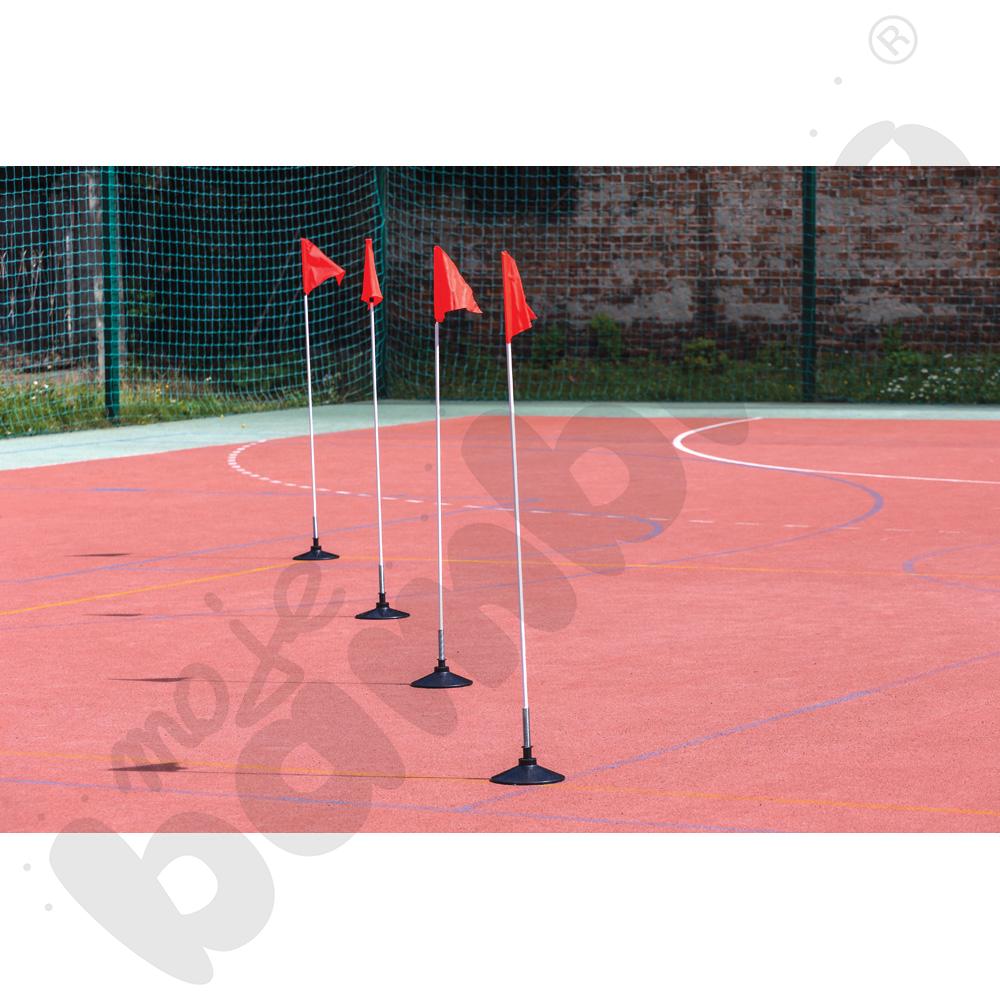 Chorągiewki na podstawach