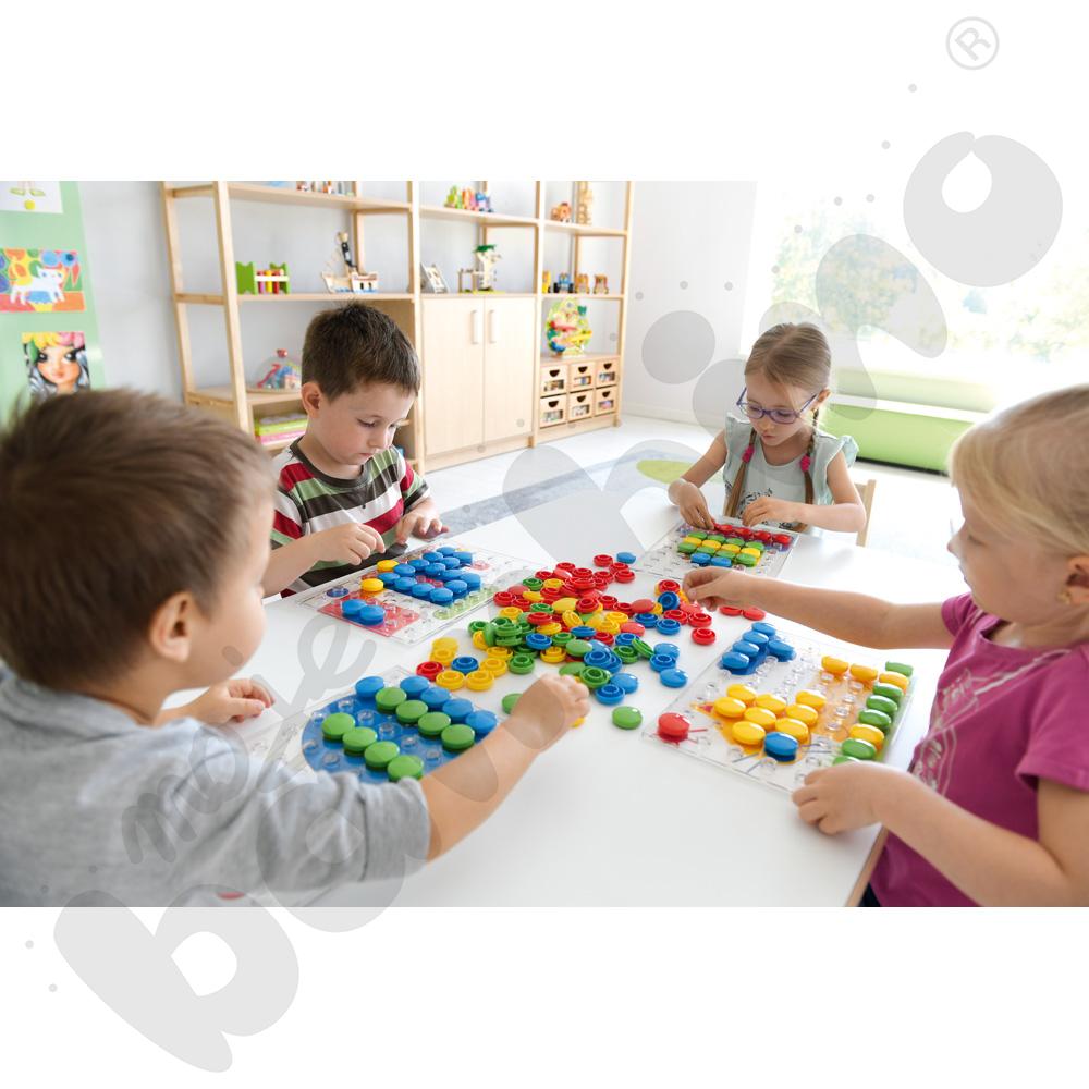 Maxi mozaika z pastelowymi napami