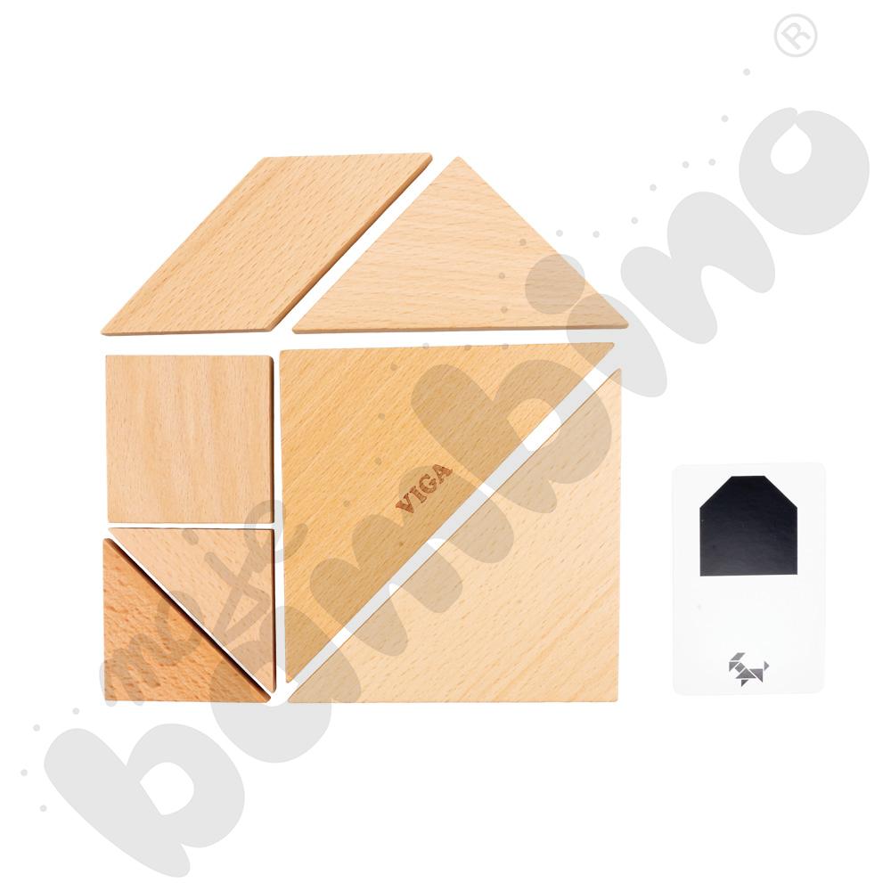 Tangram drewniany