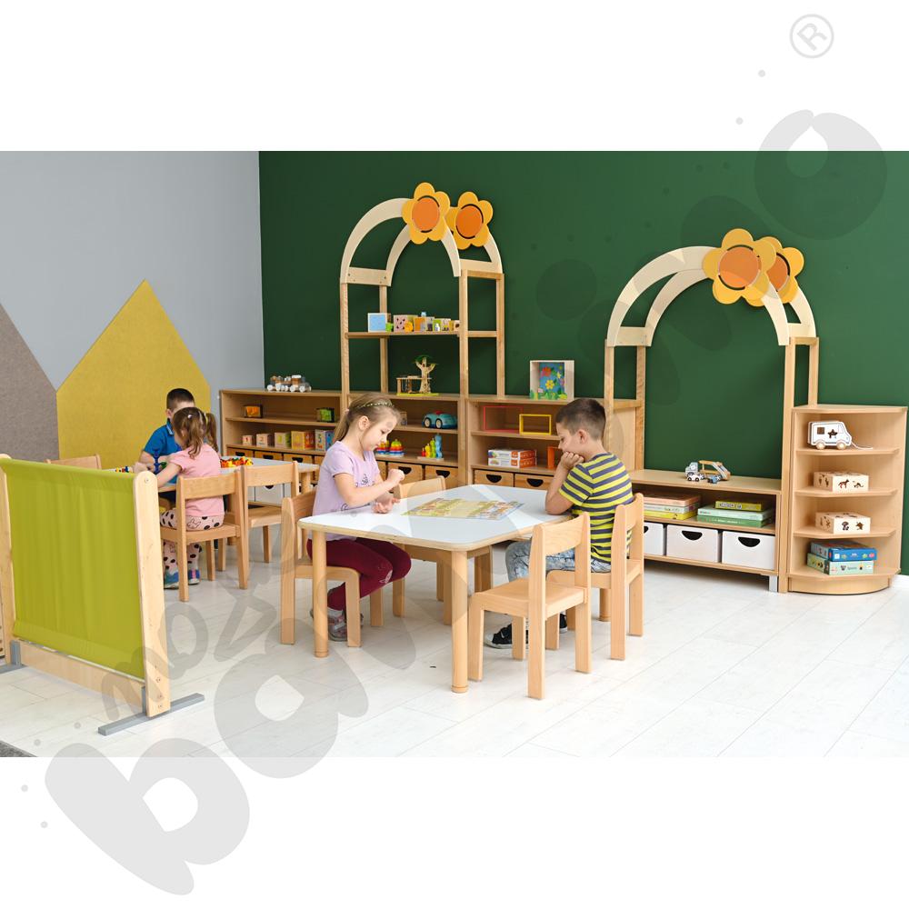 Szafka narożna D do szafek na pojemniki