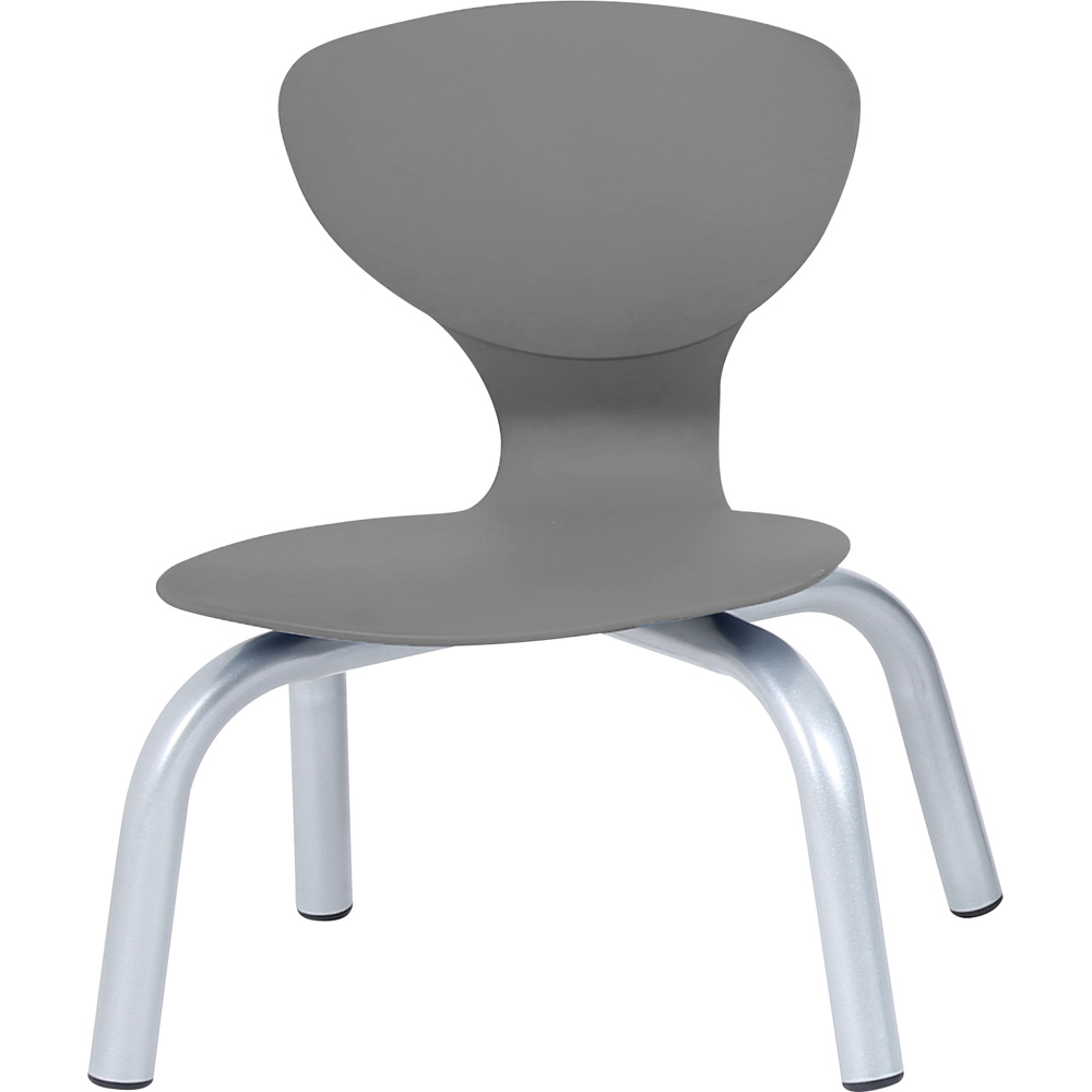 Stolička Flexi veľ. 1, výška 26 cm - k stolom 46 cm - sivá