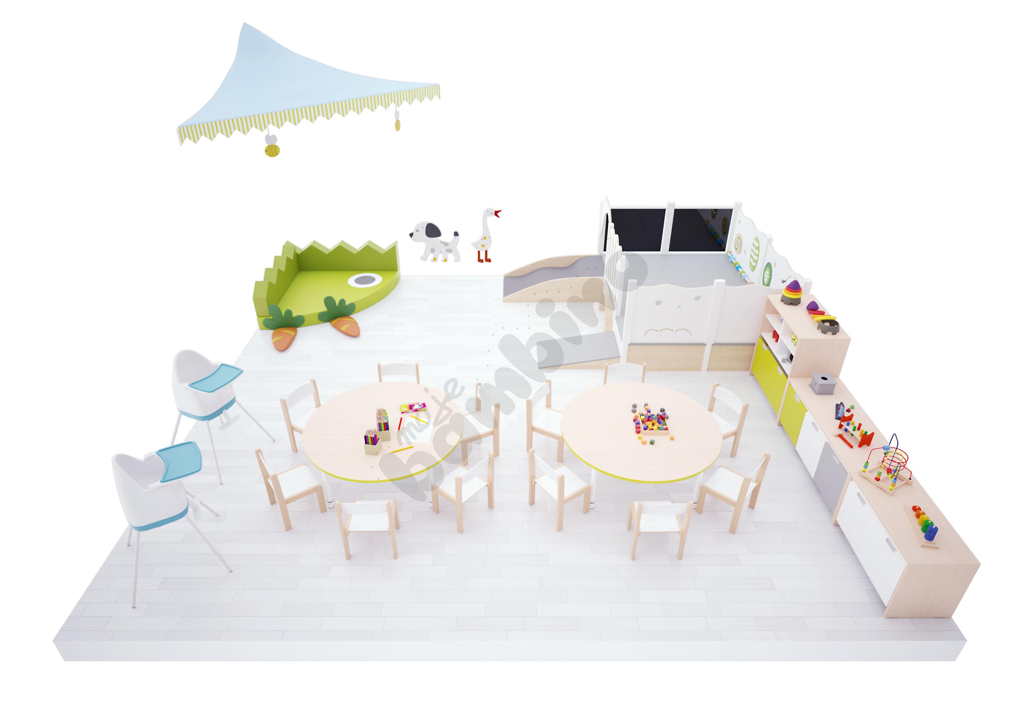 Sala żłobkowa Quadro z Kącikiem Iris