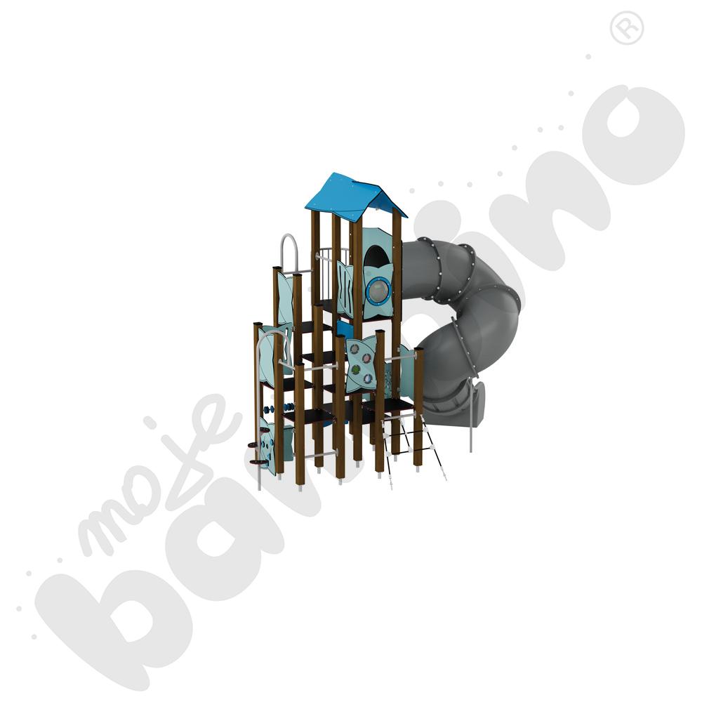 Zestaw Urbi 14, słupy drewniane B