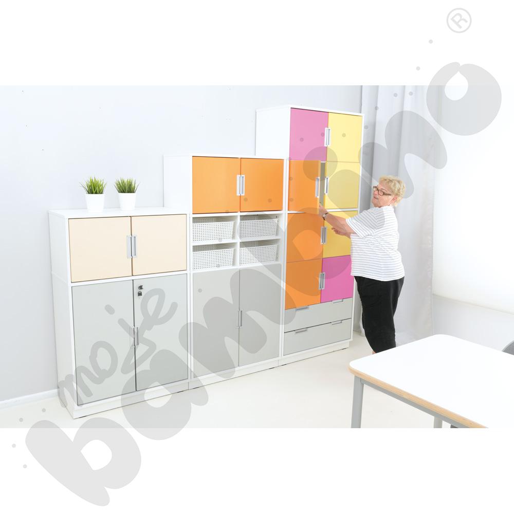 Quadro - zestaw 104, 90 st., biała skrzynia