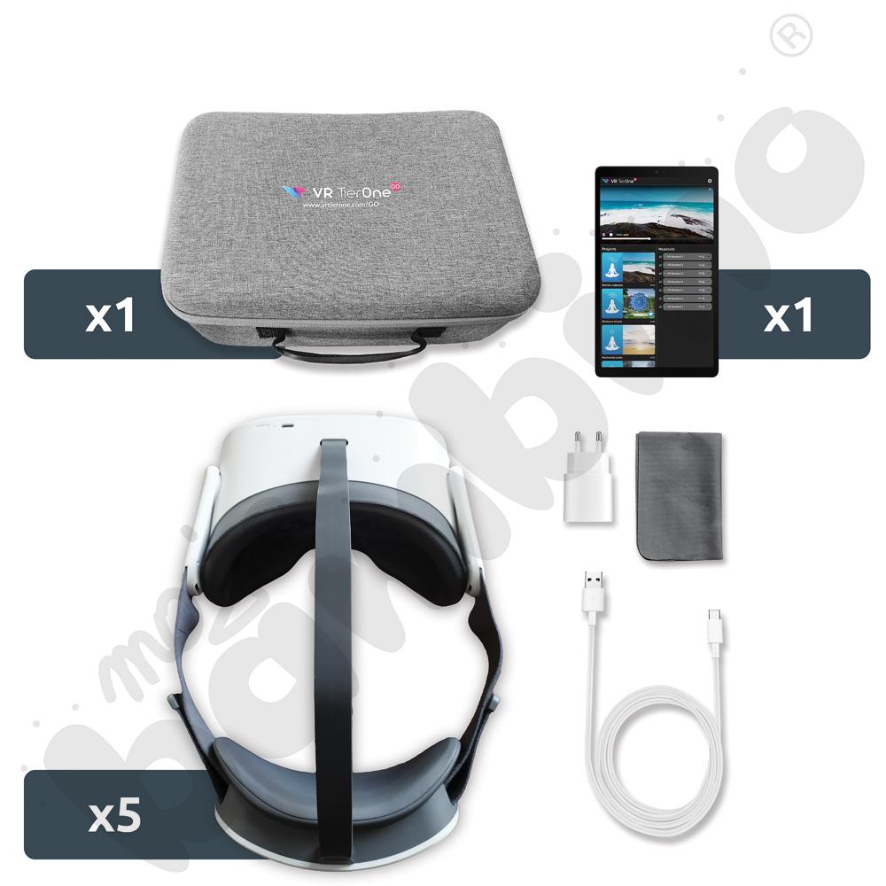 Gogle VR TierOne GO - PAKIET SINGLE CONTROL