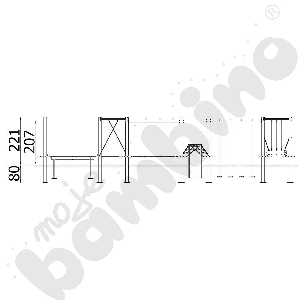 Mini Park Linowy 145 Metal