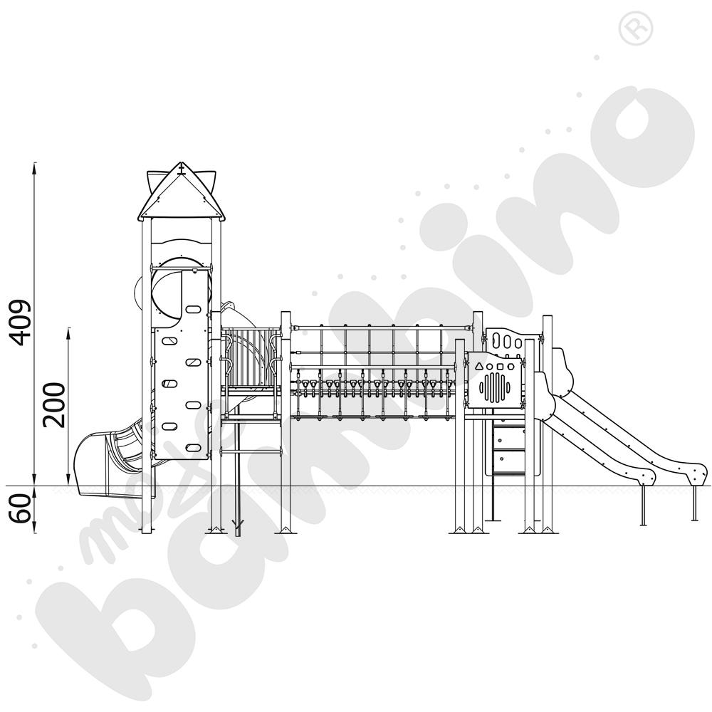 Zestaw Orbis Simple 11740, metal