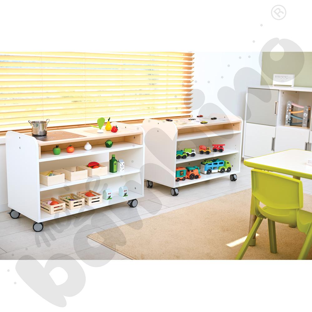 Mobilny kącik Quadro 254 - skrzynia biała