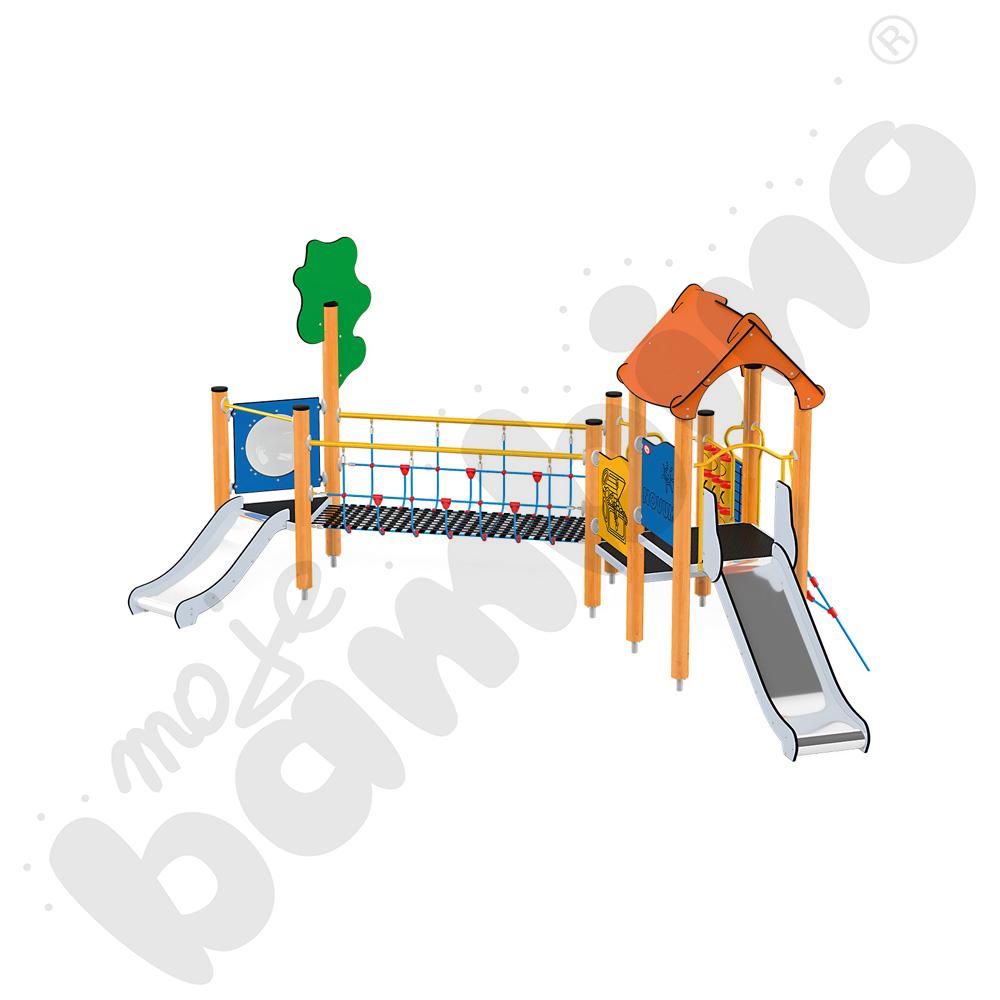 Orbis - zestaw 11373, drewniane słupy