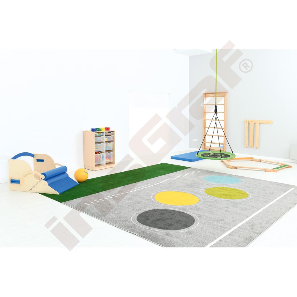 Edukační koberec - barevné kamínky