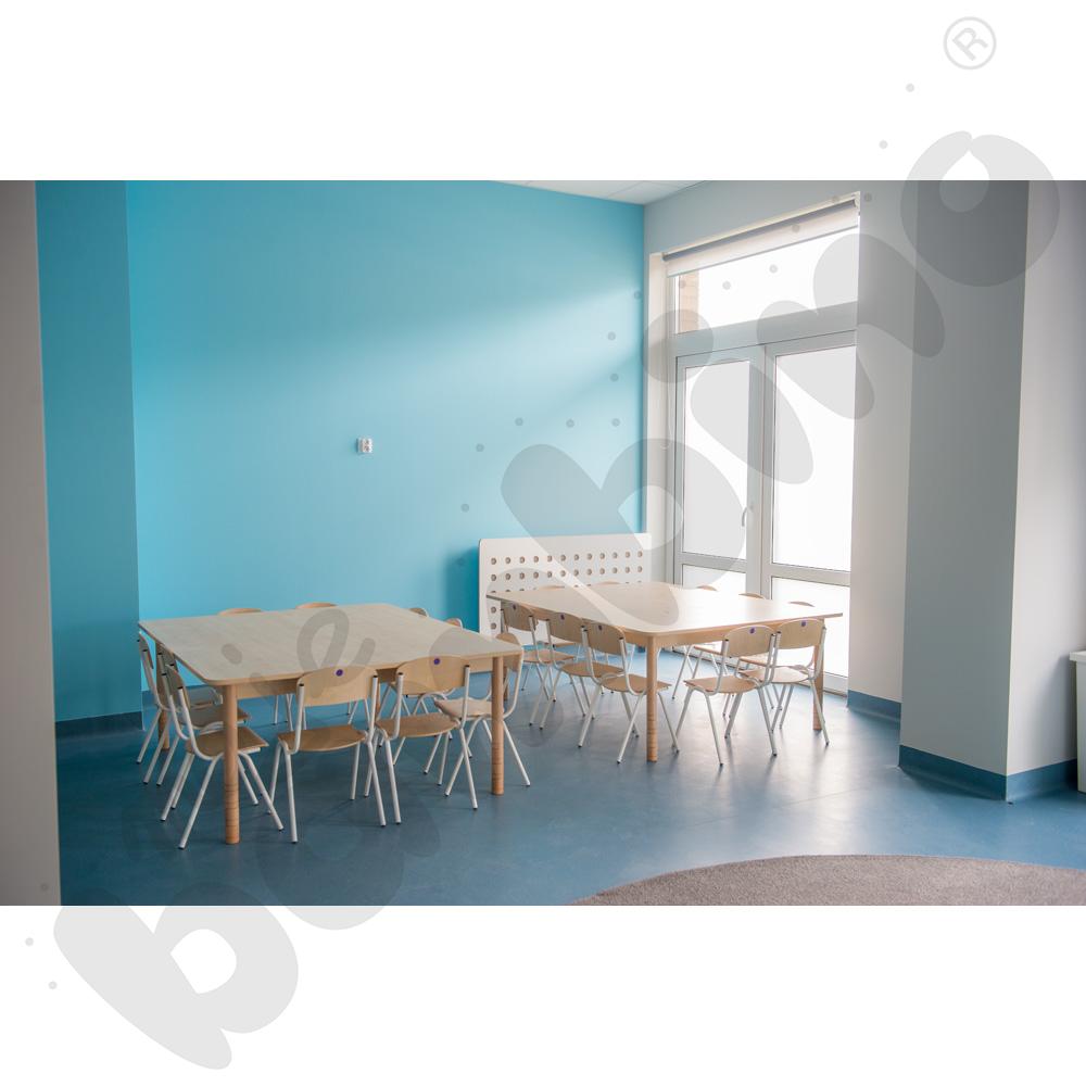 Stół przedszkolaka 10-osobowy, klon