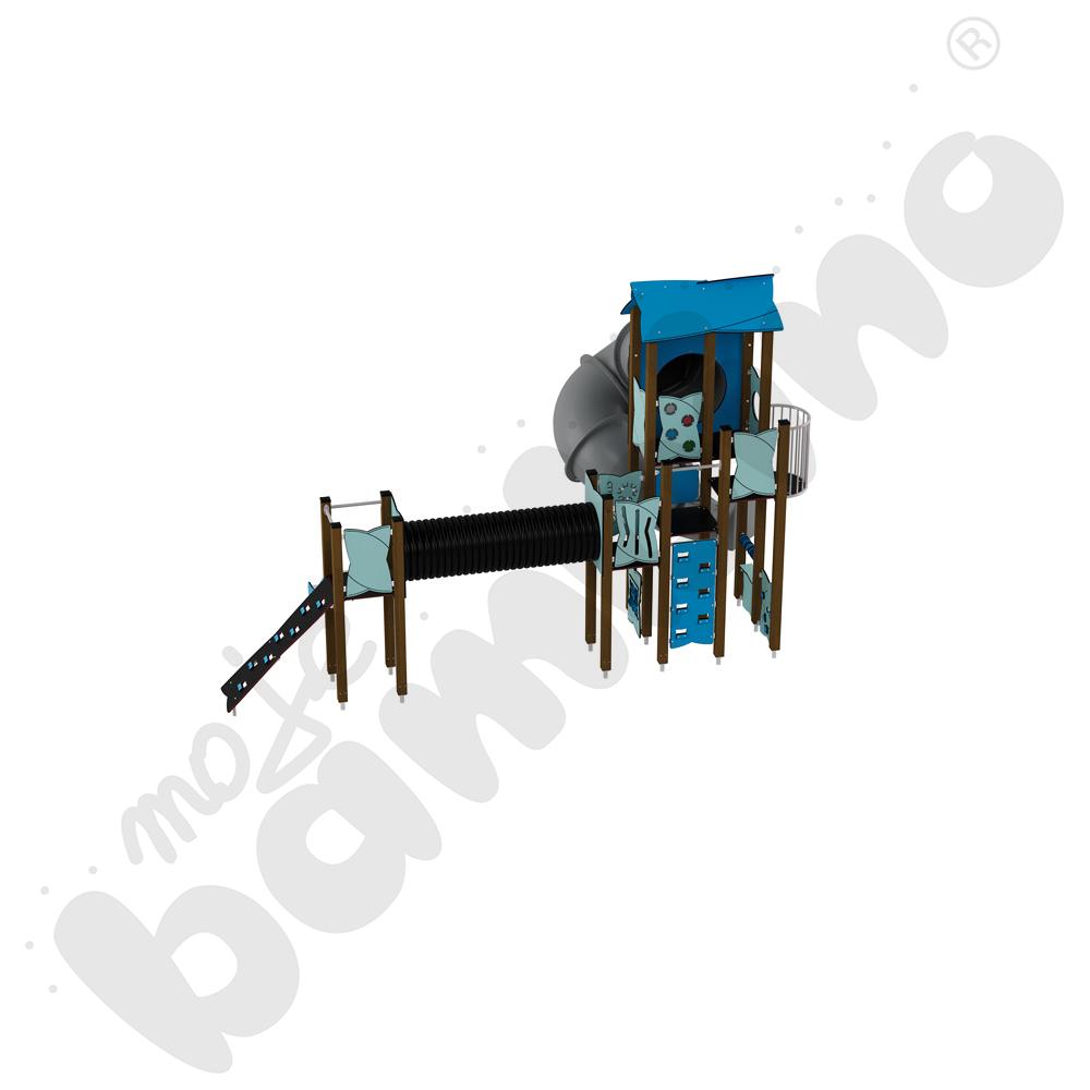 Zestaw Urbi 13, słupy drewniane B