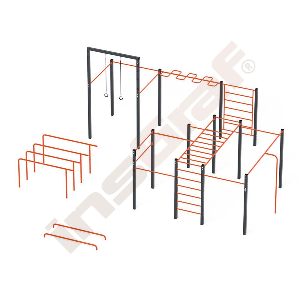 Street workout combo 3 Orange