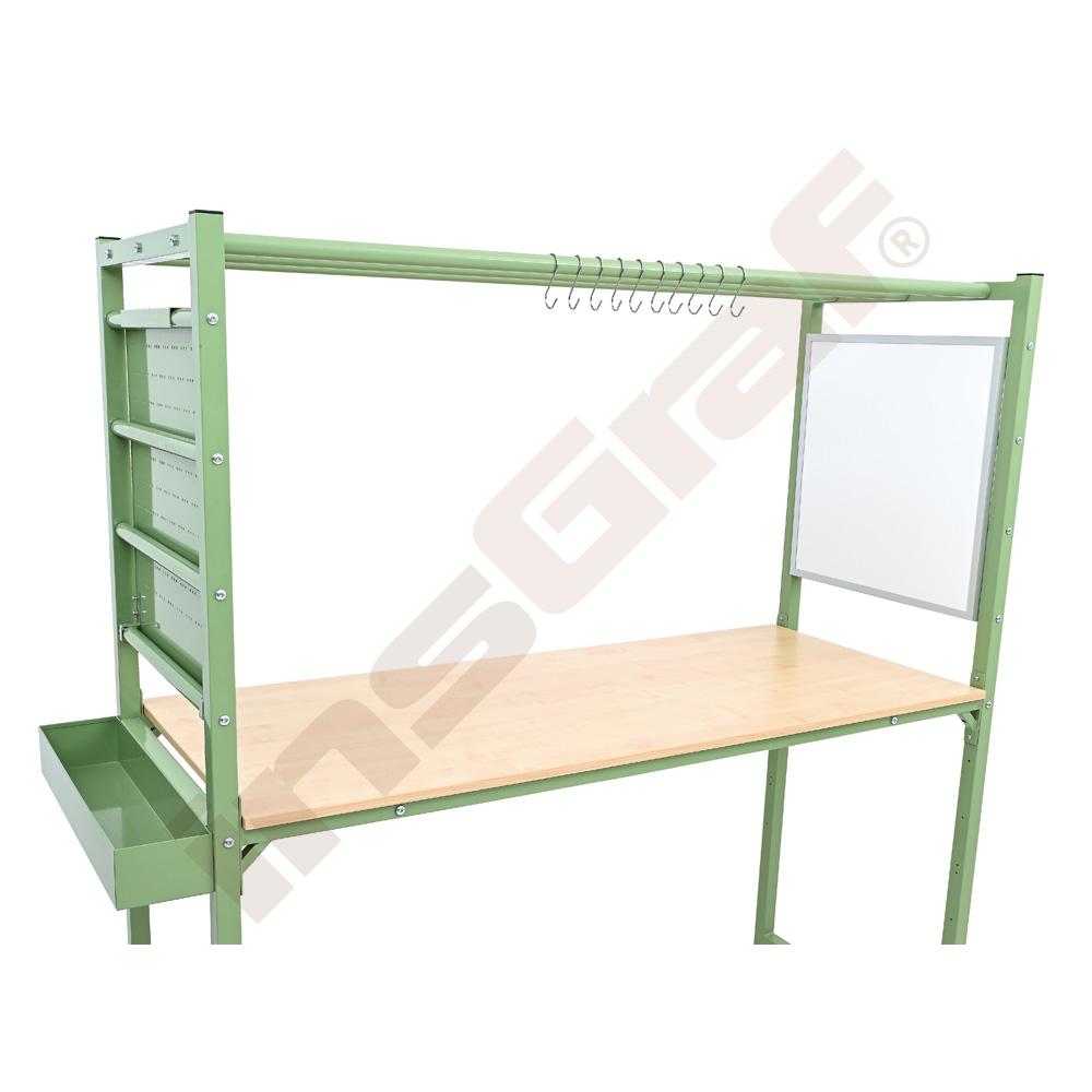 Projektový stôl MultiDesk s príslušenstvom, javor